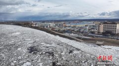 中俄界江黑龙江呼玛段“文开江” 比往年早5天